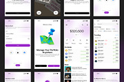 Walcy - Crypto Wallet Mobile UI KIT, an UI Kit Template by Creative Perspective (Thumbnail 4 of 7)