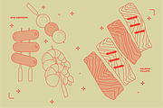 BBQ Food Vector Illustrations, a Food Illustration by TheFoodAtlas (Thumbnail 13 of 17)