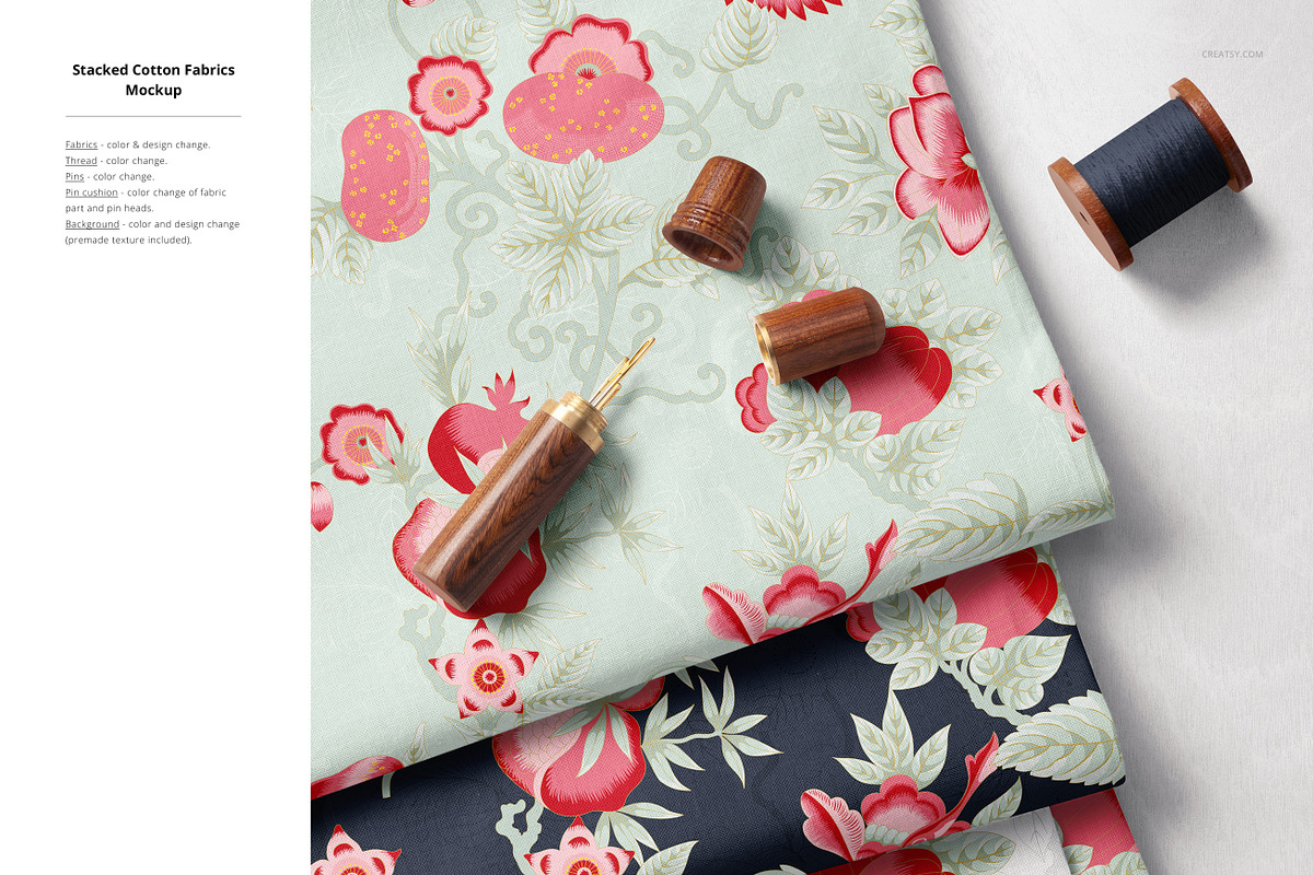 Fabric Factory v.7 Mockup Bundle, a Merchandise Mockup by creatsy5 (Photo 12 of 55)