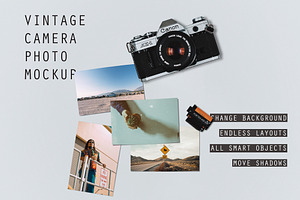 ULTIMATE VINTAGE PHOTO MOCKUP BUNDLE