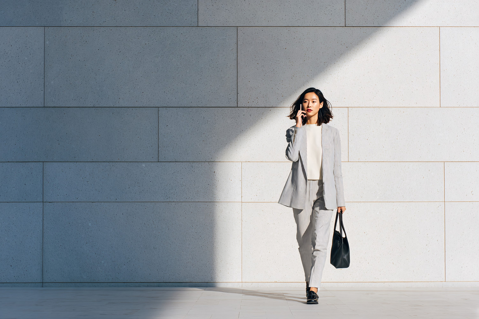 Professional Phone Conversation, a Business Photo by shahsoft