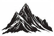 Mountain Tree Silhouette Bundle, a Graphic by balal (Thumbnail 2 of 11)