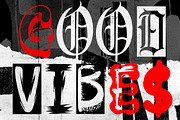 REBEL FRISCO Graffiti Urban Y2k Font, a Blackletter Font by dansdesign (Thumbnail 5 of 6)