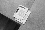 Letterhead Mockup, a Product Mockup by MrLetters (Thumbnail 4 of 5)