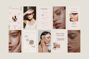 Elora/Skincare Instagram Template