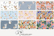 70 (kids) deer seamless pattern, a Pattern Graphic by Poppy Lane Studio (Thumbnail 2 of 10)