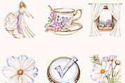 Elegant Wedding Gala Clipart, a Person Illustration by BusyDaydesign (Thumbnail 2 of 9)