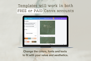 Editable logo template for author, a Branding & Logo Template by Petite Zakka Boutique (Thumbnail 4 of 7)