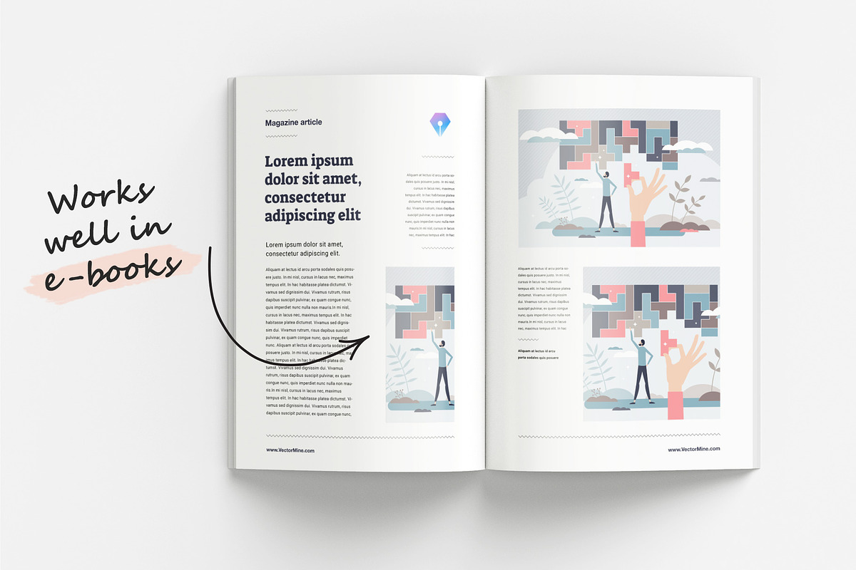 24 Decision Making Concepts, a Person Illustration by VectorMine (Photo 9 of 9)