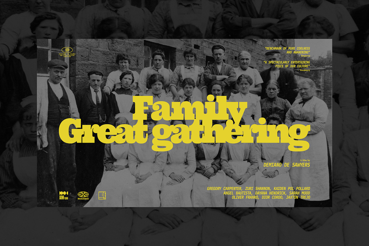 Old Movie Titles Collection, a Templates & Theme by pixelbuddha.net (Photo 13 of 26)