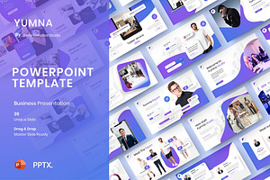 Yumna – Business PowerPoint Template, a Presentation Template by Dens Creative Studio