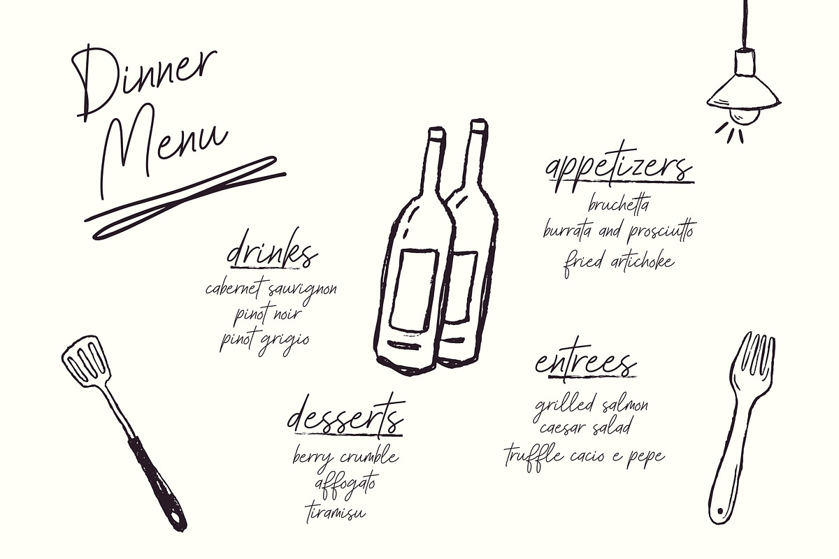 Amber Flow - Handwritten Script Type, a Handwritten Font by HipFonts (Photo 4 of 12)