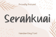 Serahkuai, a Handwritten Font by Aisyah (Thumbnail 1 of 5)