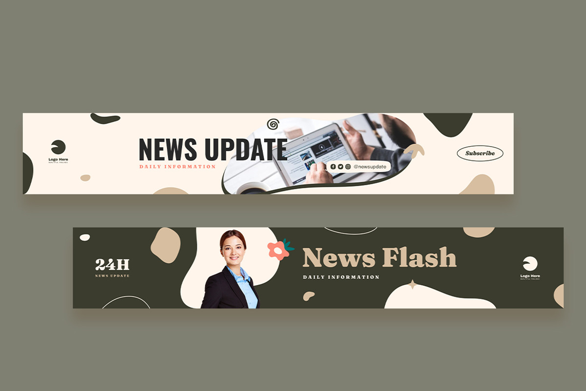 News Youtube Cover, a Social Media Template by Rahardi Creative (Photo 2 of 4)