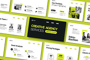 Creative Agency Service Presentation, a Presentation Template by Mighty-Slide (Thumbnail 1 of 5)