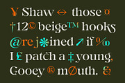 Gegor - Serif Medieval Display Font, a Serif Font by Balibilly Design (Thumbnail 11 of 15)