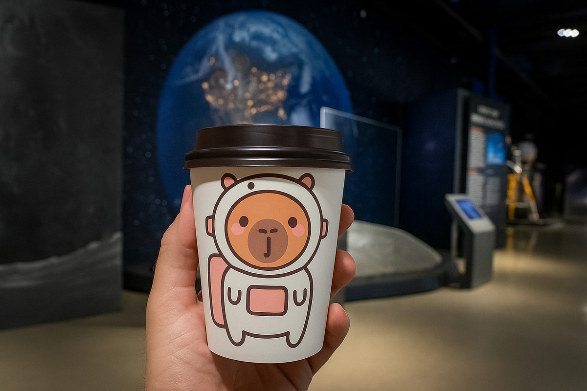 Capybara Space Clipart Set, an Education Illustration by Palau (Photo 4 of 10)