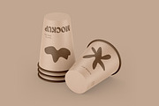 Kraft Paper Cup Mockup Set, a Cups & Container Mockup by Mockups Expert (Thumbnail 3 of 5)