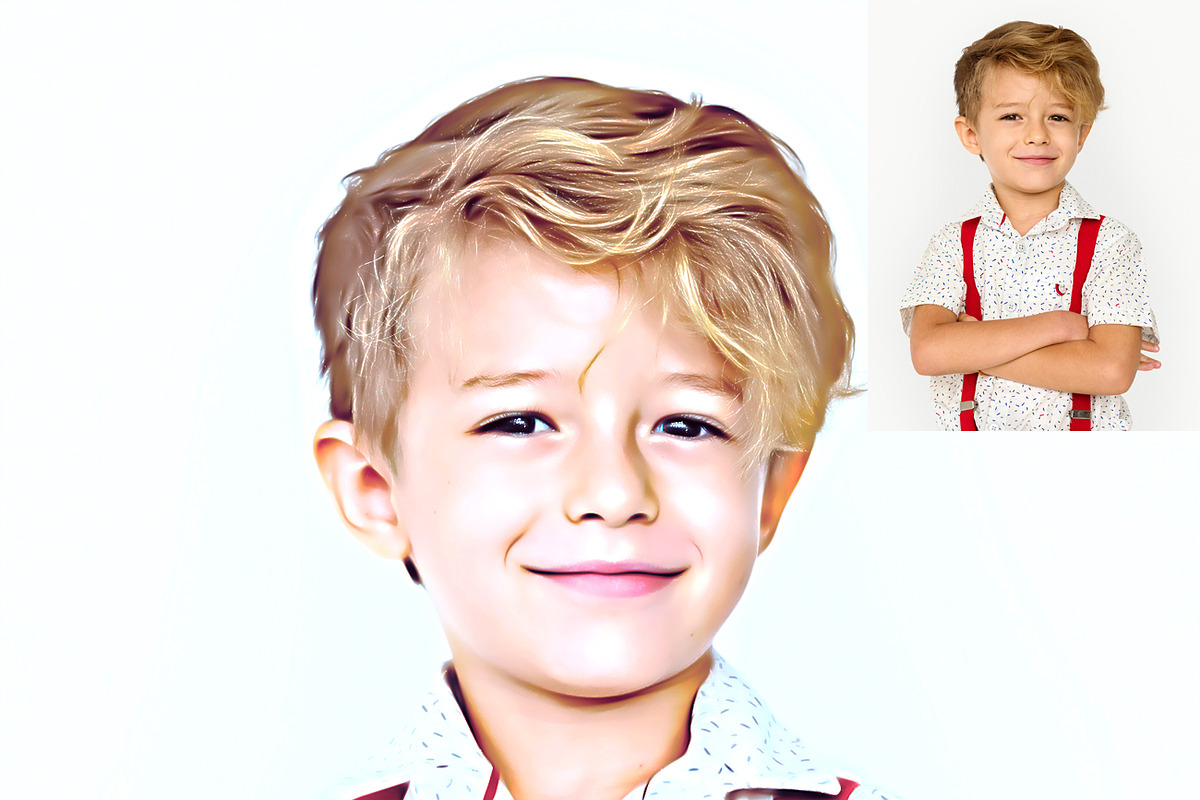Whit Oil Paint, an Action Add-On by MRI STUDIO (Photo 13 of 15)
