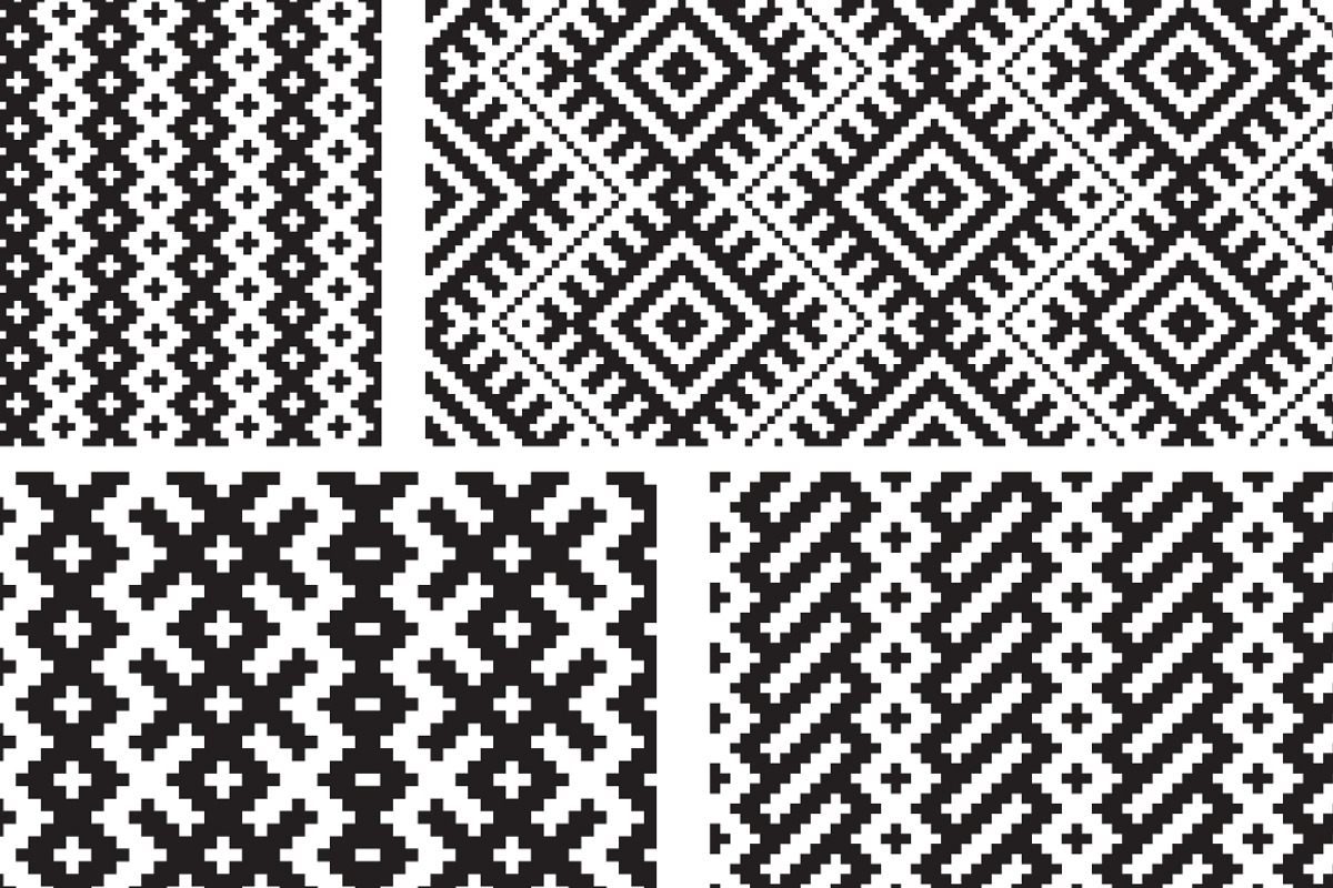 26 vector seamless patterns, a Pattern Graphic by tamara.comotomka (Photo 3 of 3)