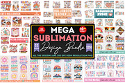 Mega Sublimation Design Bundle, a Seasonal Illustration by Craft Nest (Thumbnail 1 of 10)