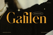 Gafilen Elegant Serif Font