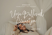 Ursie Bellove - Monoline Signature, a Handwritten Font by tebaltipislab (Thumbnail 1 of 10)