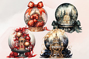 Christmas Fashion Clipart Bundle, an Illustration by Jalina Clipart Studio (Thumbnail 3 of 4)