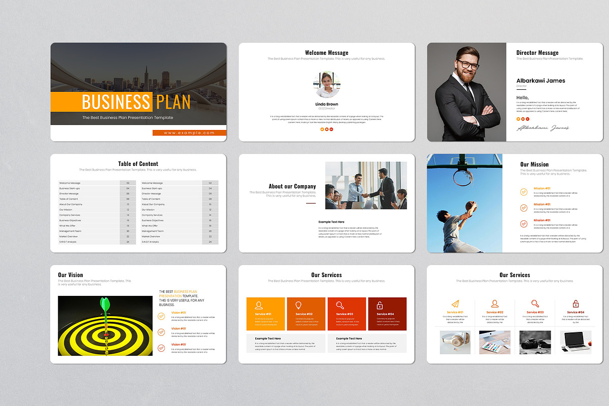 Business Plan PowerPoint Template, a Presentation Template by Design Vault (Photo 2 of 8)