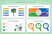 Digital Marketing Infographic, a Presentation Template by Mighty-Slide (Thumbnail 5 of 8)