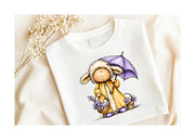 Whimsical Easter Sheep Clipart, an Illustration by GatewayDesign (Thumbnail 6 of 6)