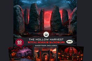 Harvest Ritual Horror RPG Backdrops