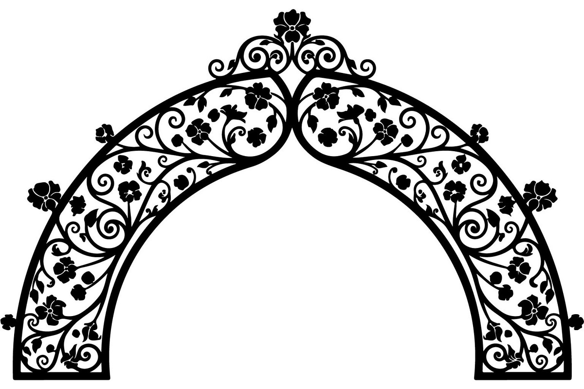 Islamic Arch Ornament Set, an Object Graphic by Designer_Momina (Photo 16 of 18)