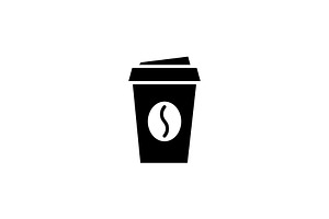 Disposable Coffee Cup Icon