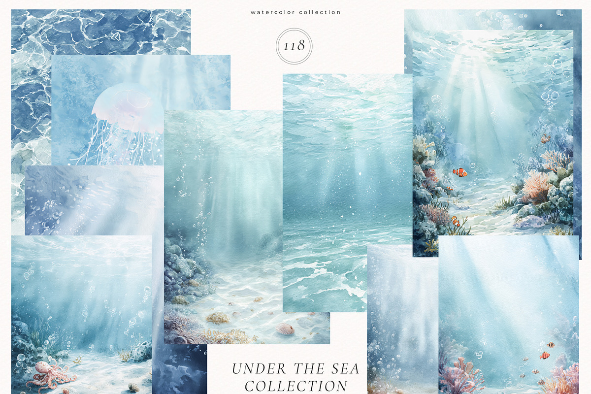 Under The Sea Collection, an Animal Illustration by PeDe Designs (Photo 7 of 7)