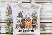 Just a Spooky Paw Png, Halloween Dog, an Illustration by DreamCafeArt (Thumbnail 3 of 7)