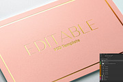Luxury Golden Embossed Logo Mockup, a Product Mockup by INTENTFX (Thumbnail 8 of 8)