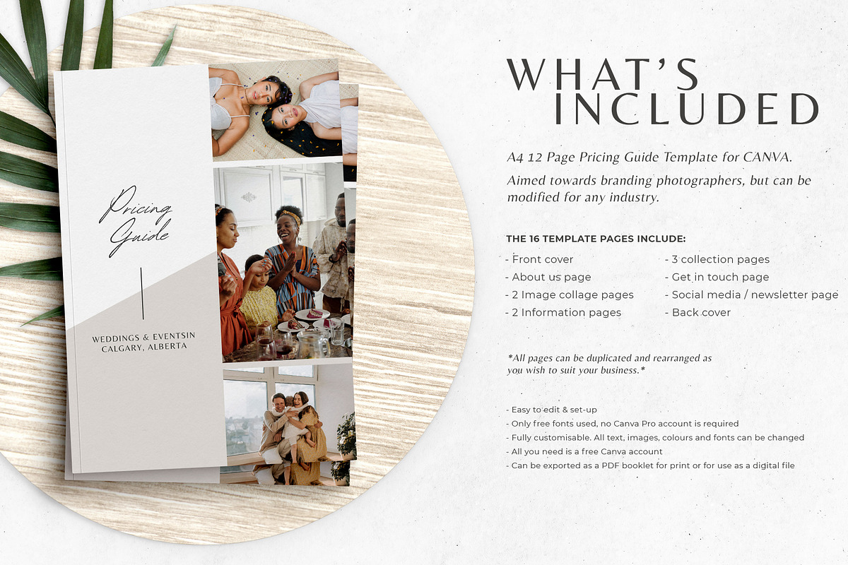 Yasmin - CANVA Pricing Guide Doc, a Magazine Template by Gillian Sarah (Photo 2 of 9)