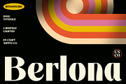 Berlona – Bold Font, a Sans Serif Font by Craft Supply Co. (Thumbnail 1 of 8)