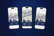 Blue Vintage Easter Sunday Flyer, a Flyer Template by The Good Store (Thumbnail 2 of 2)
