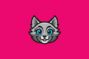 Cat logo design, a Branding & Logo Template by Stefan Art Logo store (Thumbnail 2 of 2)