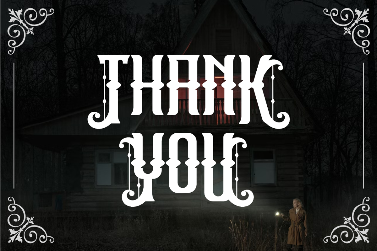Demons Gothic, a Blackletter Font by QR Design Studio (Photo 7 of 7)