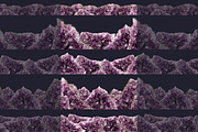 Amethyst Borders - Gemstone Edges, an Object Graphic by Turning Moss (Thumbnail 4 of 8)