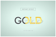 Instant Minimal Metal Effect for AI, a Layer Style Add-On by Vector Galore (Thumbnail 3 of 6)