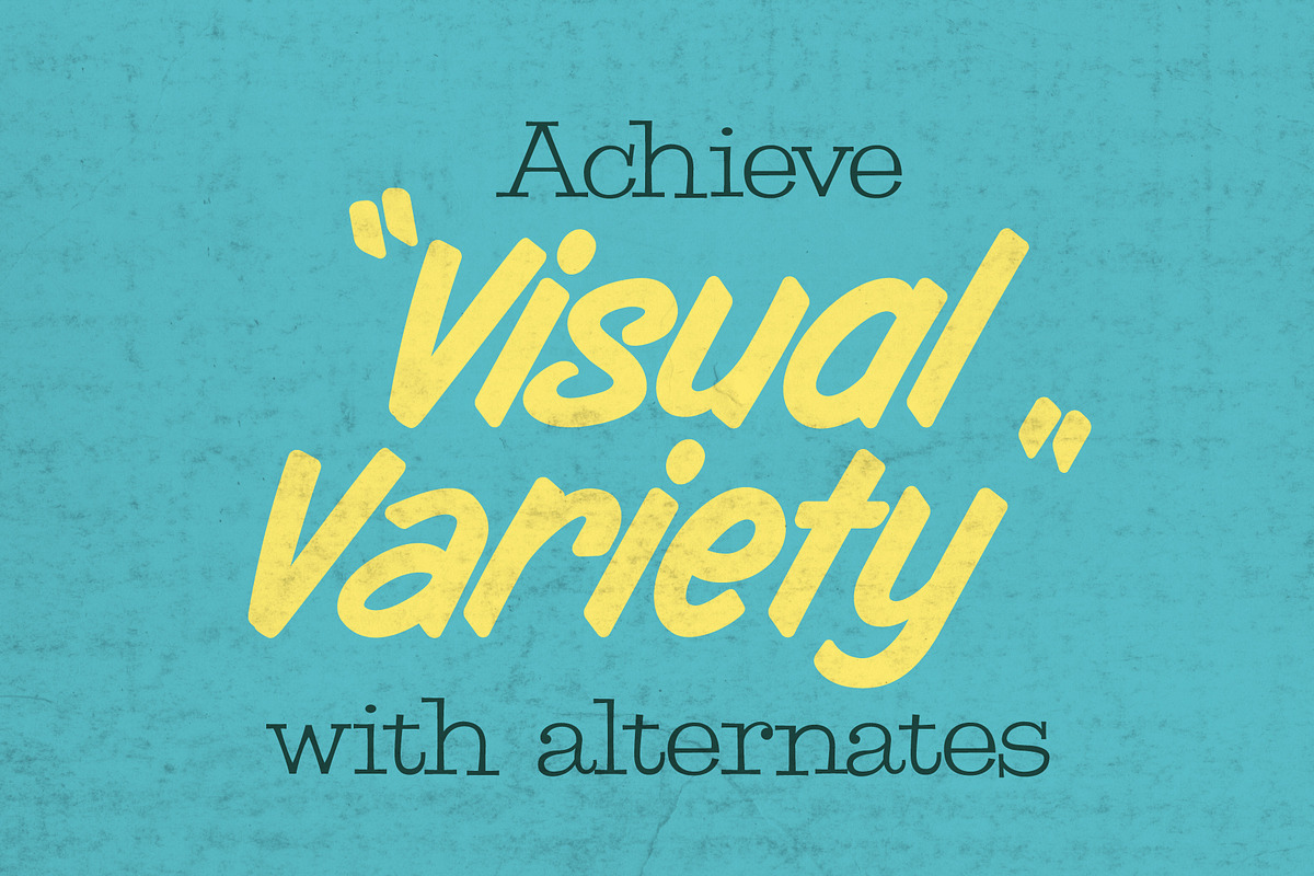 Jiffy Casual | Retroset Typeface, a Handwritten Font by StudioWorks (Photo 6 of 10)