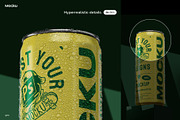 Can Bundle - 25cl (8.4oz), a Cups & Container Mockup by Mocku (Thumbnail 9 of 13)