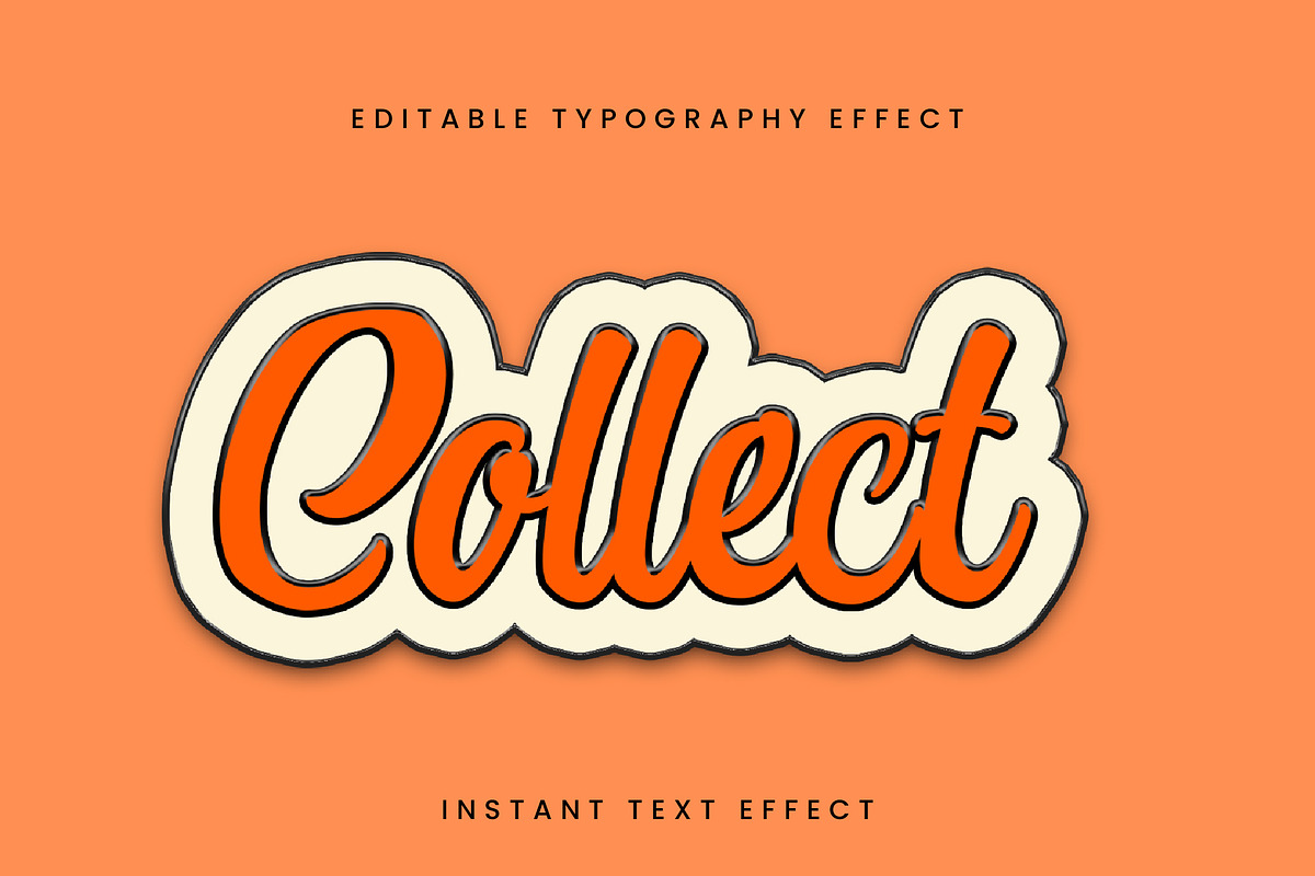 Script Enamel Pin Text Effect, a Templates & Theme by studiogstock (Photo 2 of 2)
