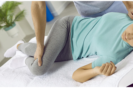 Male chiropractor or physiotherapist, a Health & Medical Photo by StudioRomantic