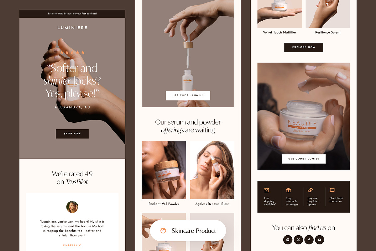 Figma Multipurpose Email Newsletter, an Email Template by andrisetiawannn (Photo 2 of 6)