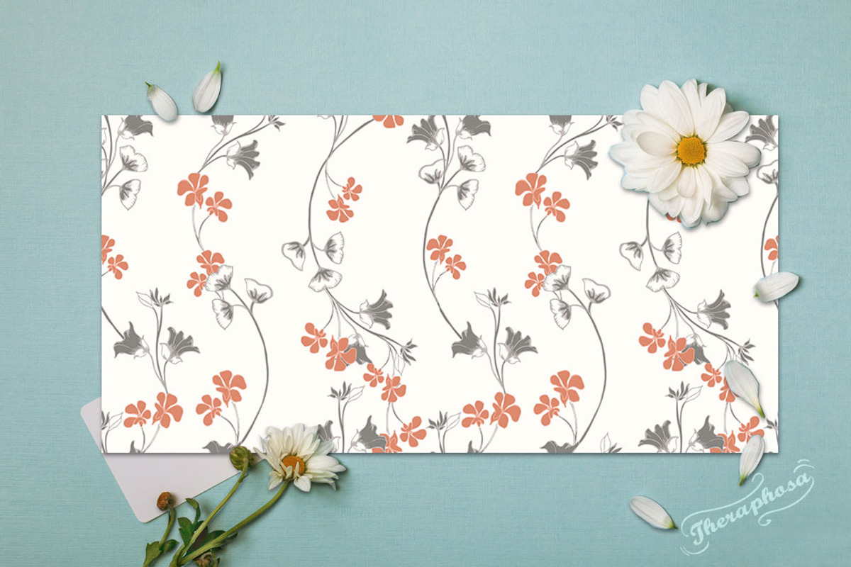 20JPG/EPS Tropical floral pattern, a Pattern Graphic by Theraphosath (Photo 6 of 34)